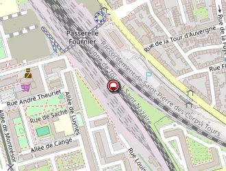 Carte de Infostats à Tours