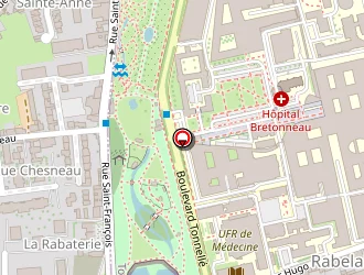 Carte de Kra Juliette à Tours