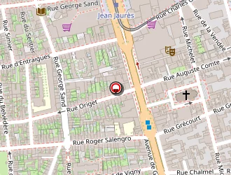 Carte de Atelier 7 à Tours