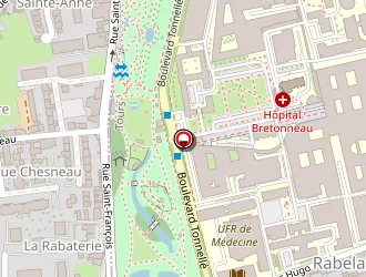 Carte de Jarniat Damien à Tours