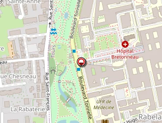 Carte de Fournon Martine à Tours