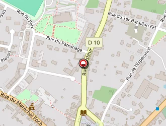 Carte de Lory Eric à Varades