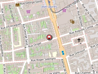 Carte de Posi'tif Coiffure à Tours