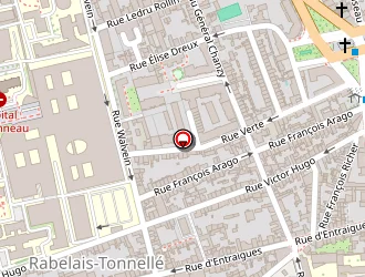 Carte de Ateliers Harmonia à Tours