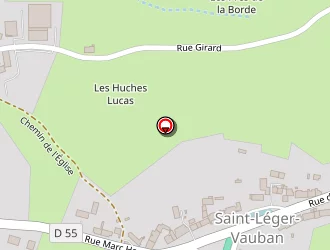 Carte de Dauchez Georges à Saint-léger-vauban