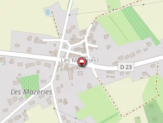 Carte de Menuiserie Gautier (mg) à Couffé