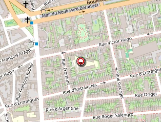 Carte de Moreau à Tours