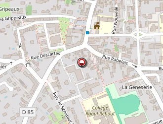 Carte de Foyer Résidence Mutualiste Les Tuffaux à Montlouis-sur-loire