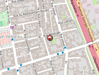 Carte de Auto Ecole Warning à Tours