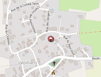 Carte de Simon Guillaume à Voillans