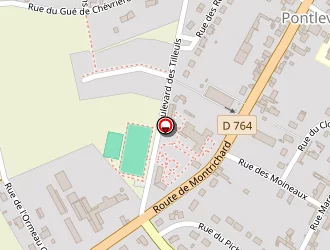 Carte de Lycée Catholique De Pontlevoy à Pontlevoy