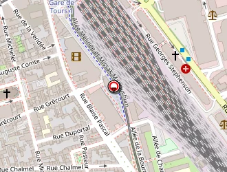 Carte de L'atlas à Tours