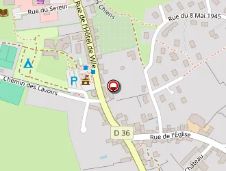 Carte de Complexe Sportif à Précy-sous-thil