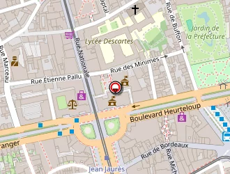 Carte de Le Twistin à Tours