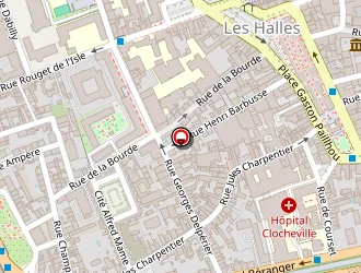 Carte de Inter Hôtel Le Relais Saint Eloi Adhérent à Tours