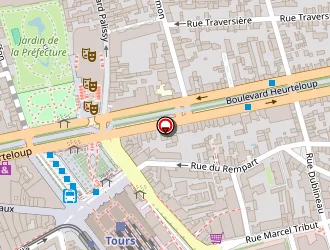 Carte de Kelly Services à Tours