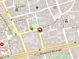 Carte de Daudin Michel à Tours