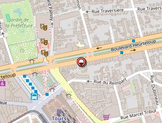 Carte de Le Vietnam à Tours