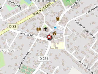 Carte de Audouin Propreté à Saint-molf