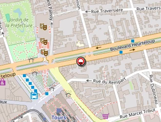 Carte de Bb Assurances à Tours