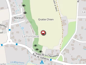 Carte de Camping De L'islette à Fondettes