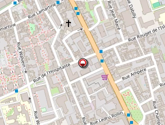 Carte de Icare Consultants à Tours