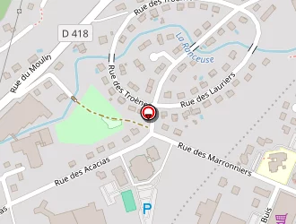 Carte de Alpha-c à Pont de roide vermondans