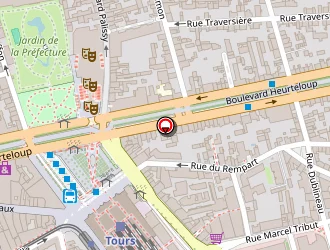 Carte de Arnoldy Loc Tours à Tours