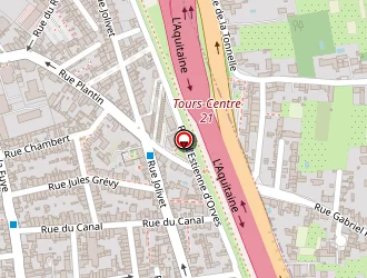 Carte de Rodet David à Tours