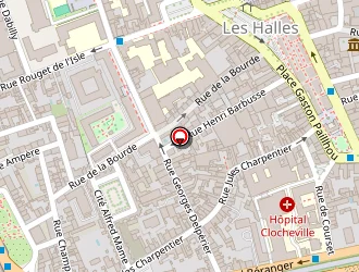 Carte de Bertola Xavier à Tours