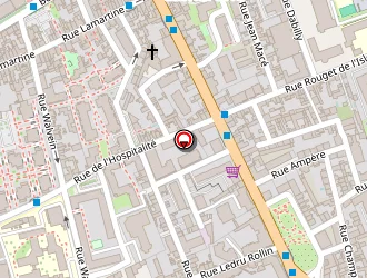 Carte de Du Passage Grégoire à Tours