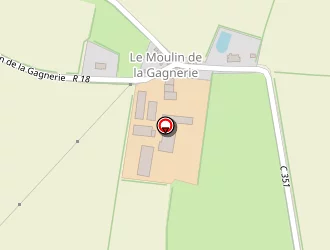 Carte de M. Blais à Ligné