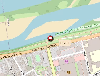 Carte de Le Roux Nicolas à Tours