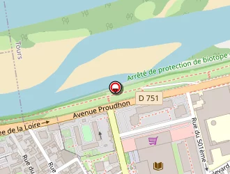 Carte de Le Terminus à Tours