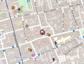 Carte de Parking Gambetta à Tours