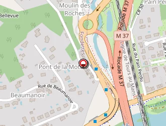 Carte de Croissant Christophe à Fondettes