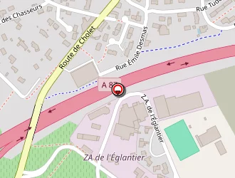 Carte de Detam à Mûrs-erigné