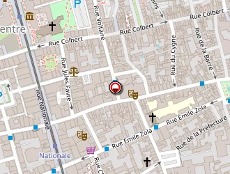 Carte de Espace Sfr à Tours