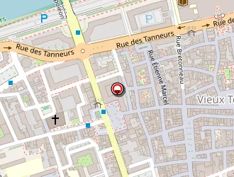 Carte de De Particulier à Particulier à Tours