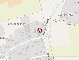 Carte de Morais Michel à Fondettes