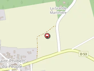 Carte de Maison Commune Des Loisirs à Saint-philbert-du-peuple