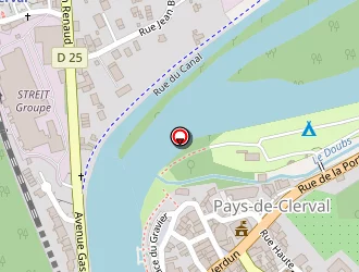 Carte de Gaume Claude à Clerval