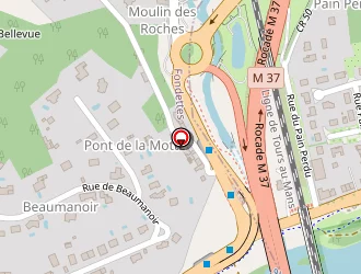 Carte de Yula S à Fondettes