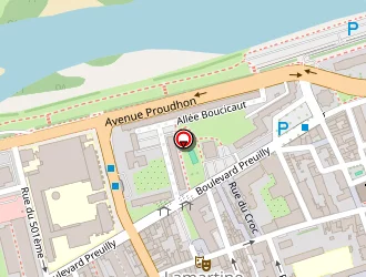 Carte de Aurélie Fabre Institut à Tours