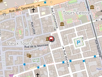 Carte de Sym à Tours