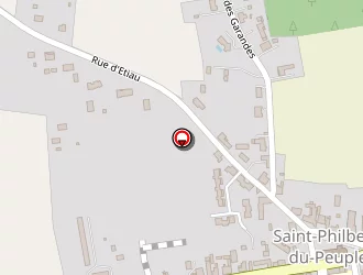 Carte de Agence Postale à Saint-philbert-du-peuple