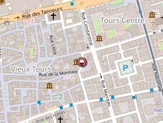 Carte de L'ile Aux Pizzas à Tours