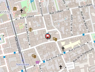 Carte de Les Dames Du Faubourg à Tours