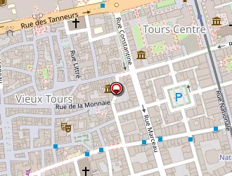 Carte de Prem's à Tours