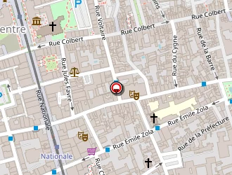 Carte de La Chaise Longue à Tours